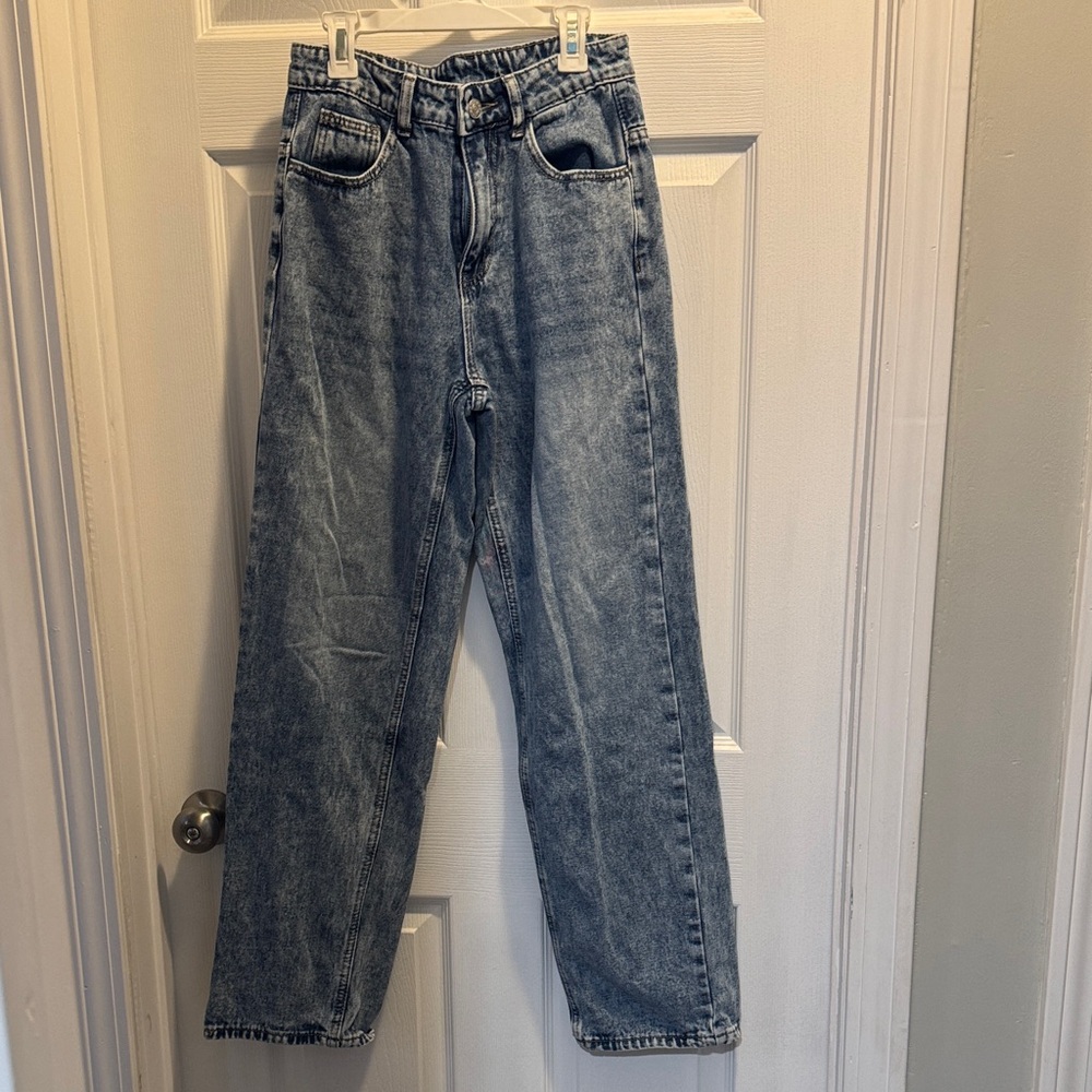 SHEIN Women's Blue Flare Jeans